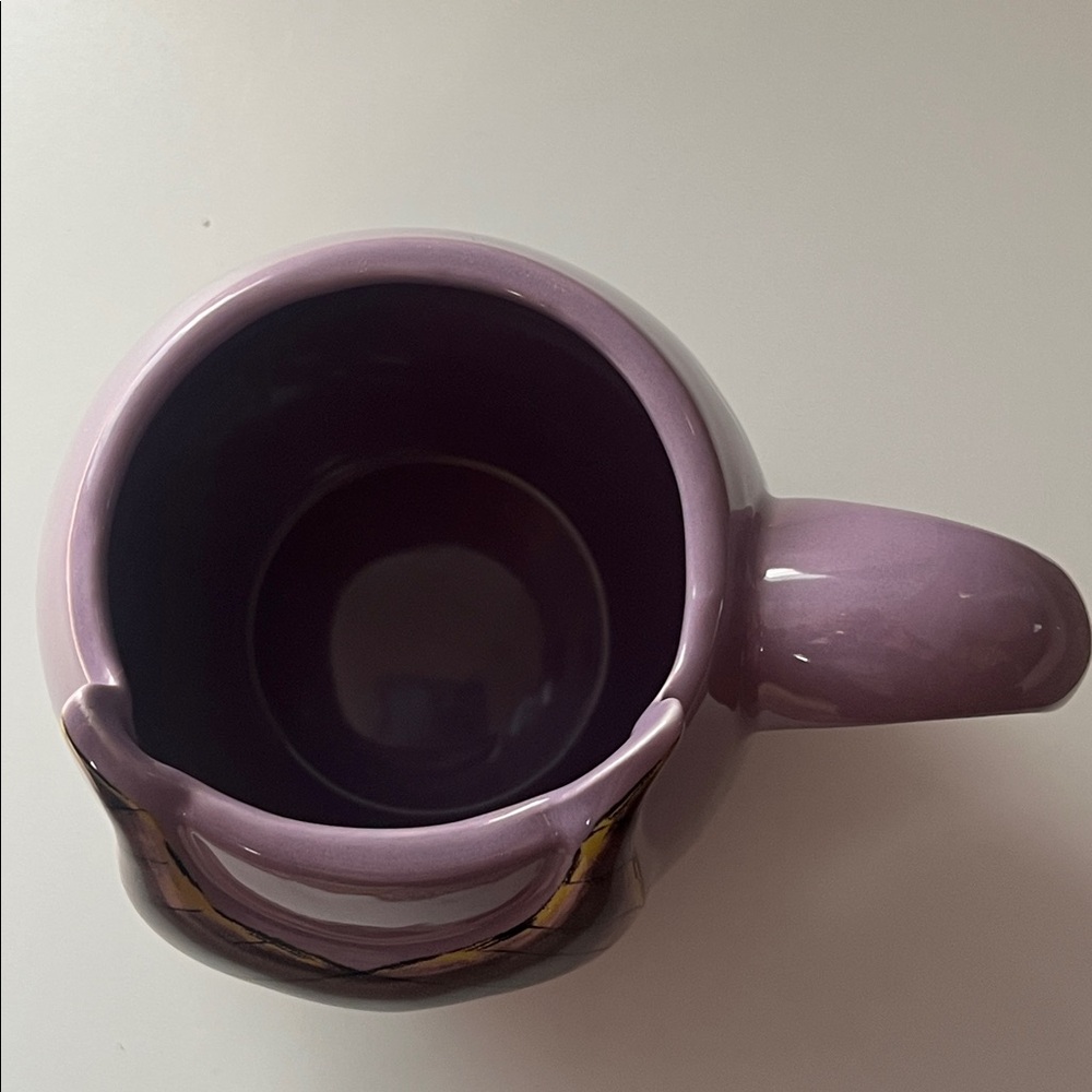 Rae Dunn Disney Villains Maleficent Purple Sculpted Ceramic Coffee Mug 195 - Picture 5 of 7